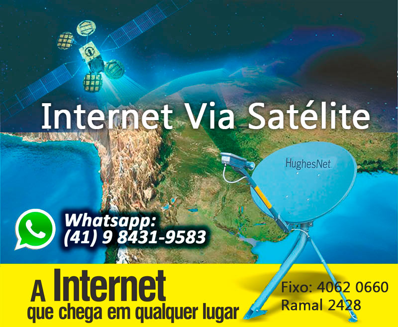Serviço de internet via satélite chega ao Brasil 
